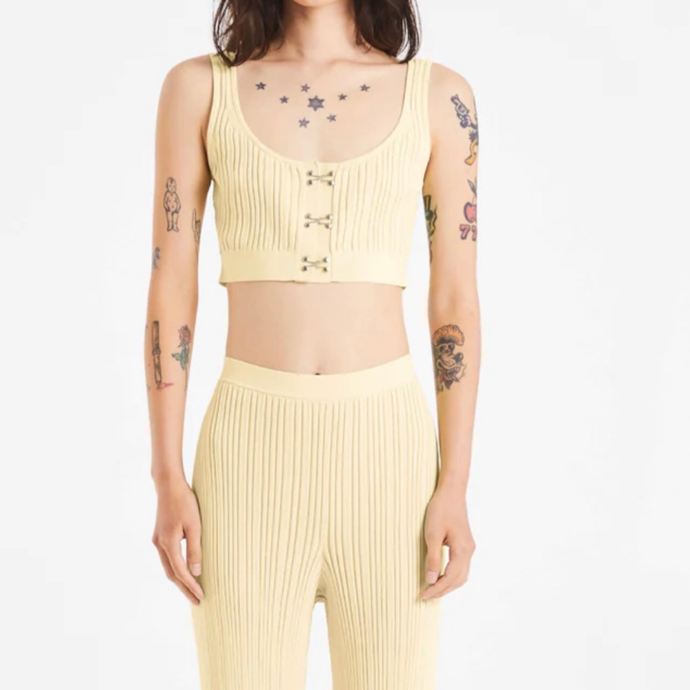 Dion Lee Cropped Tank Top